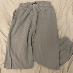 brandy melville sage green rosa sweatpants